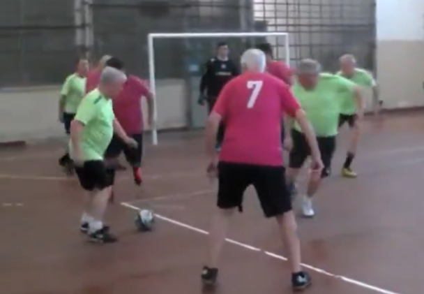 Magia intacta: el fútbol no tiene edad