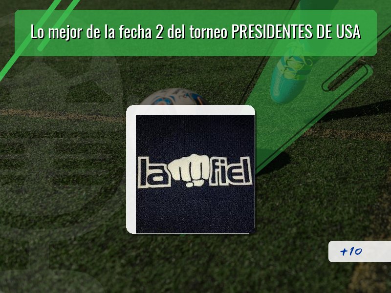 Lo mejor de la fecha 2 del torneo PRESIDENTES DE USA
